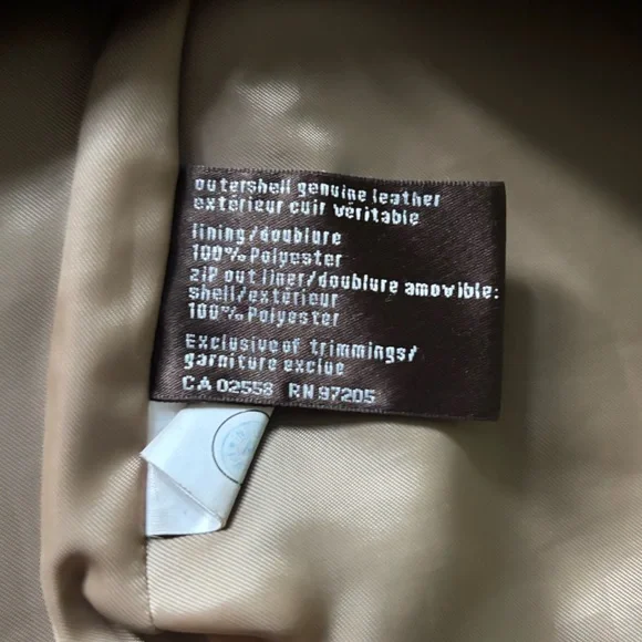 Danier Dark Brown Vintage Leather Jacket - Picture 14 of 16